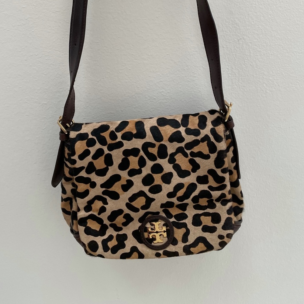 Tory Burch leopard crossbody